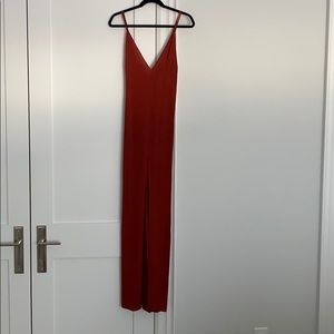 Reformation Maxi Dress Criss Cross Open Back